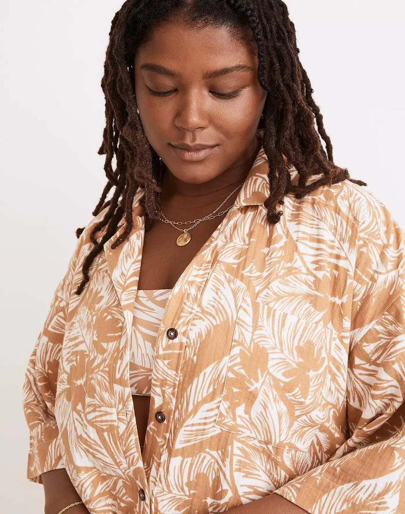 商品Madewell|Lightestspun Cover-Up Maxi Shirtdress,价格¥354,第4张图片详细描述