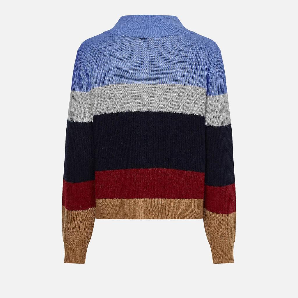 Tommy Hilfiger Women's Alpaca Sweater - Desert Sky Colourblock商品第5张图片规格展示