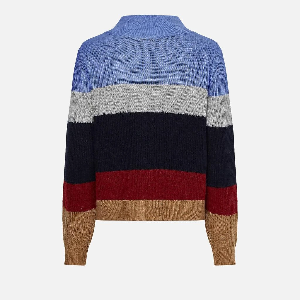 商品Tommy Hilfiger|Tommy Hilfiger Women's Alpaca Sweater - Desert Sky Colourblock,价格¥556,第5张图片详细描述