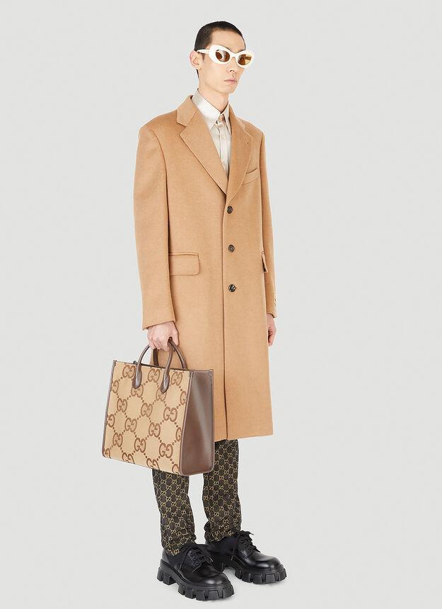 商品Gucci|Aria Coat in Camel,价格¥32263,第4张图片详细描述