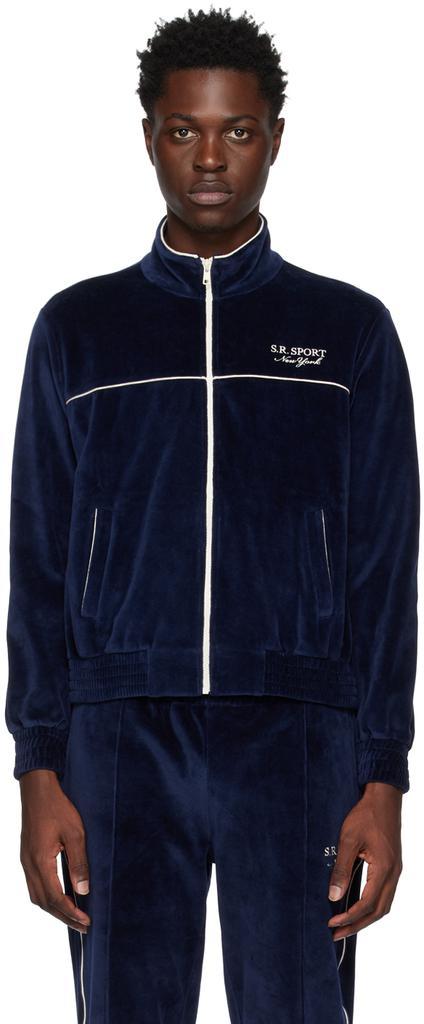商品Sporty & Rich|Navy Eden Jacket,价格¥2027,第1张图片