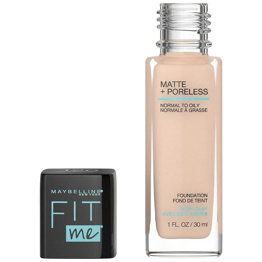 商品Maybelline|哑光雾面修饰毛孔粉底液 Fit Me! 30ml,价格¥89,第3张图片详细描述