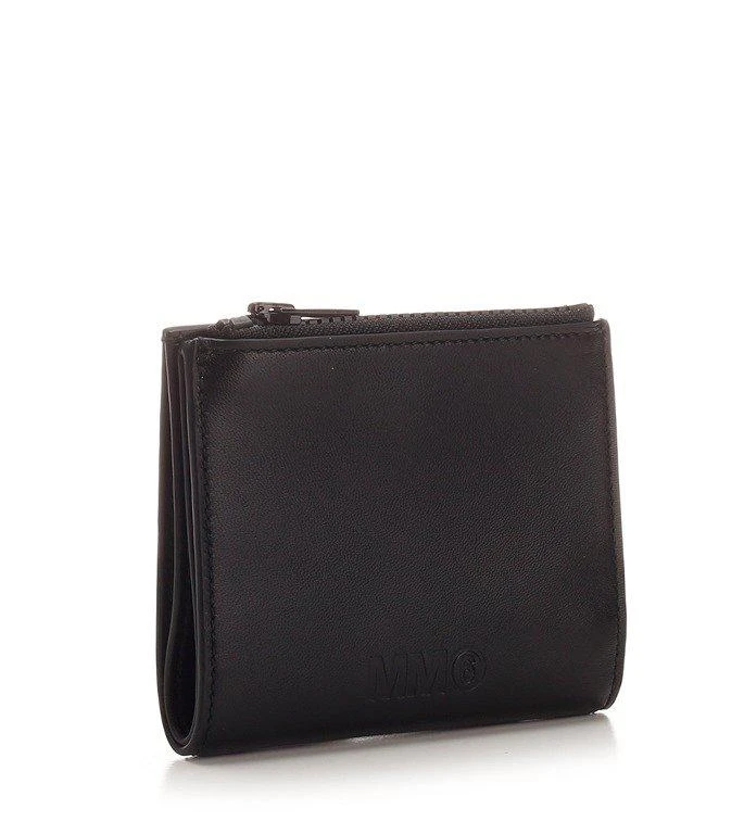 商品MAISON MARGIELA|MM6 Maison Margiela Zip Detail Flap Wallet,价格¥1530,第3张图片详细描述