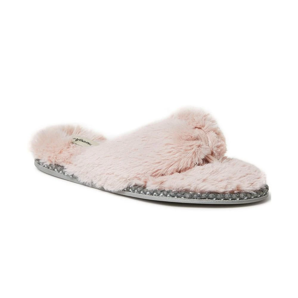 商品Dear Foams|Women's Marie Furry Thong Slippers,价格¥167,第1张图片