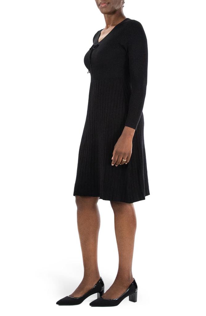 Ribbed Long Sleeve Dress商品第3张图片规格展示