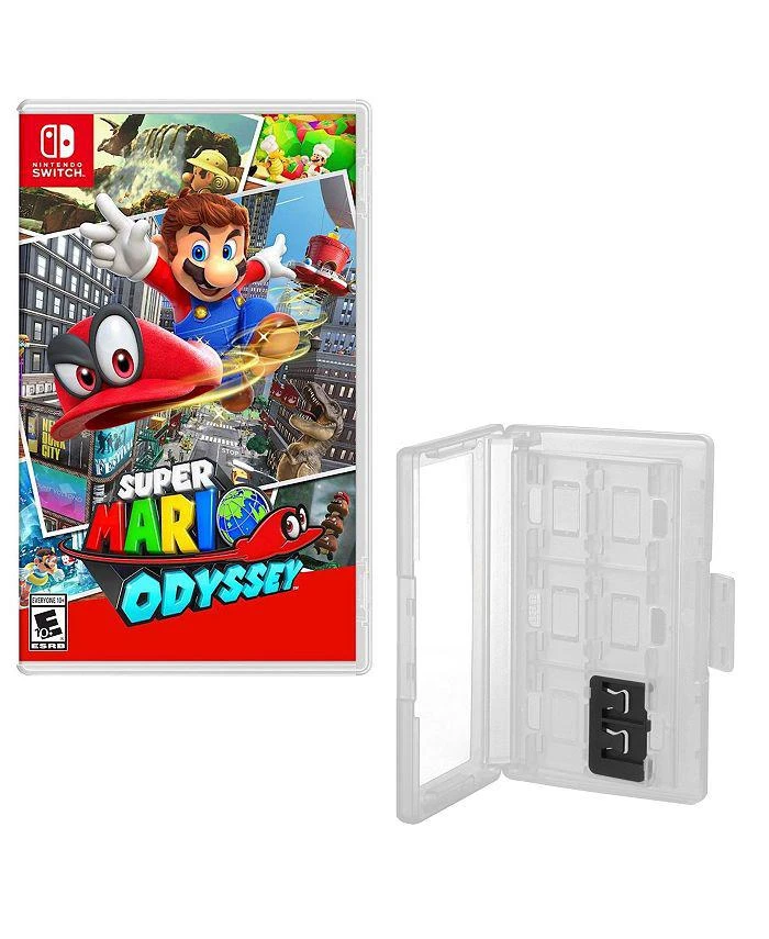 商品Nintendo|Super Mario Odyssey Game with Game Caddy - Nintendo Switch,价格¥524,第1张图片