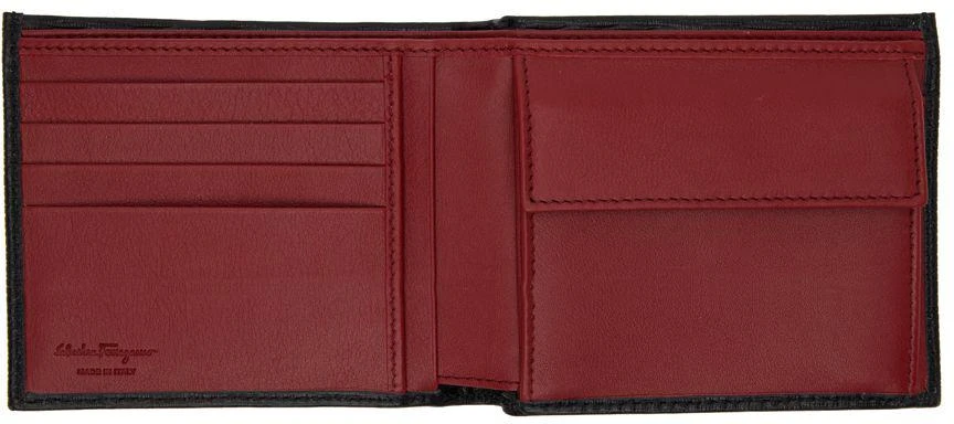 商品Salvatore Ferragamo|Black Revival Gancini Wallet,价格¥2417,第3张图片详细描述
