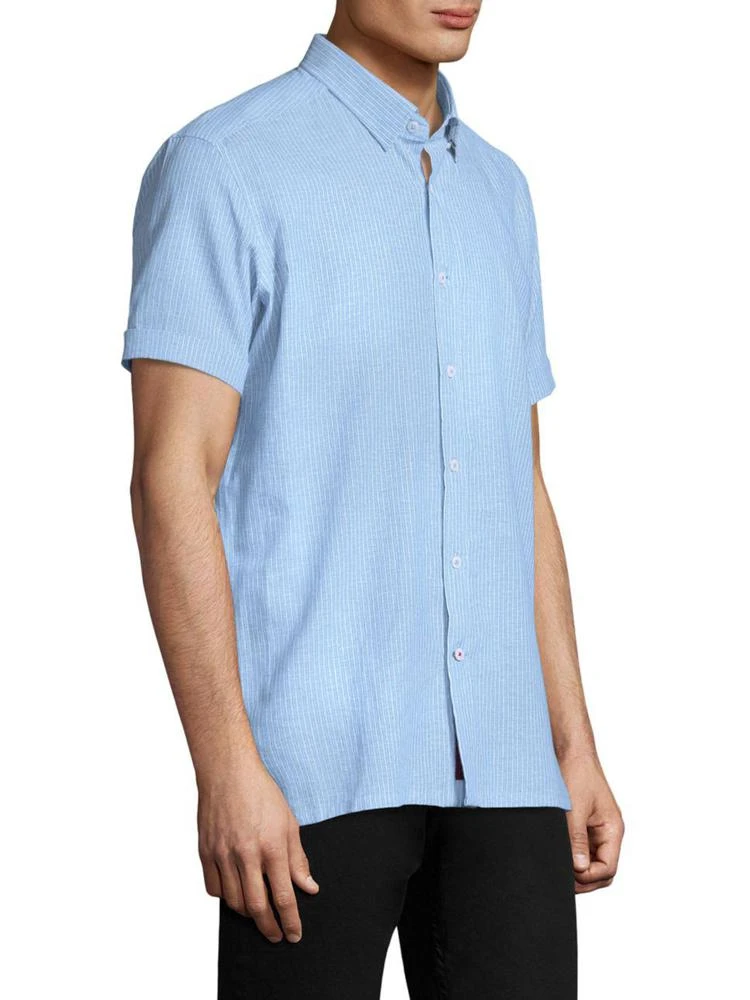 商品Robert Graham|Oakley Cotton Shirt,价格¥414,第3张图片详细描述