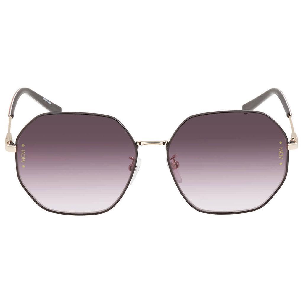 商品MCM|MCM Grey Gradient Geometric Ladies Sunglasses MCM165SLB 015 60,价格¥414,第4张图片详细描述