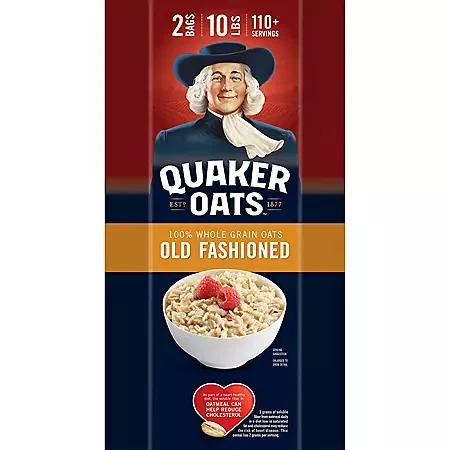 商品QUAKER|Quaker Old Fashioned Oats 160 oz., 2 pk.,价格¥82,第5张图片详细描述