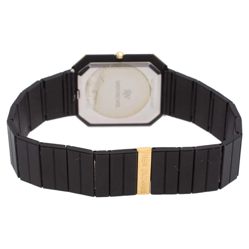 商品[二手商品] Raymond Weil|Raymond Weil Black Two Tone Stainless Steel 4734 Women's Wristwatch 28 mm,价格¥2320,第5张图片详细描述