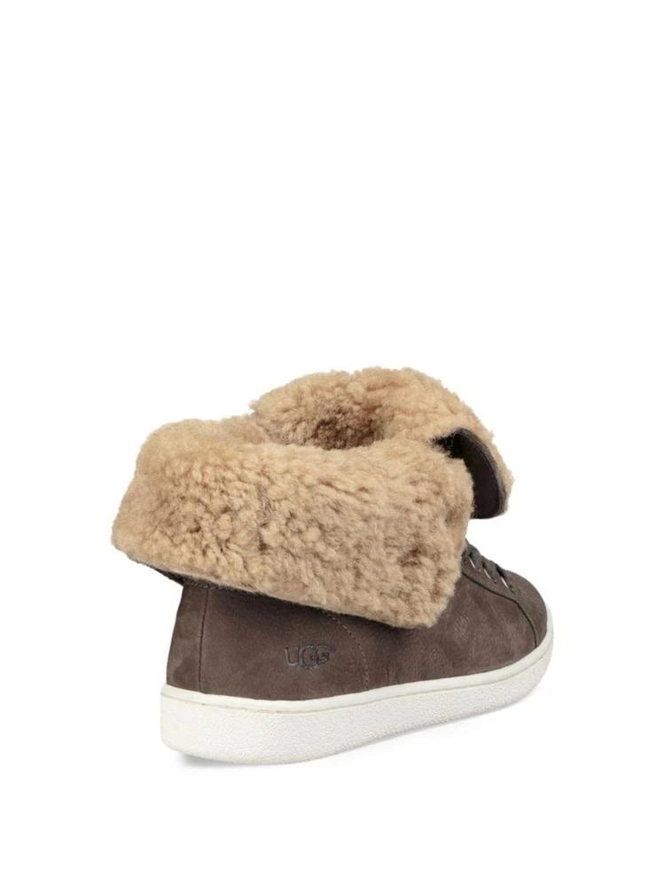 商品UGG|Starlyn Leather & Shearling High-Top Sneakers,价格¥450,第2张图片详细描述