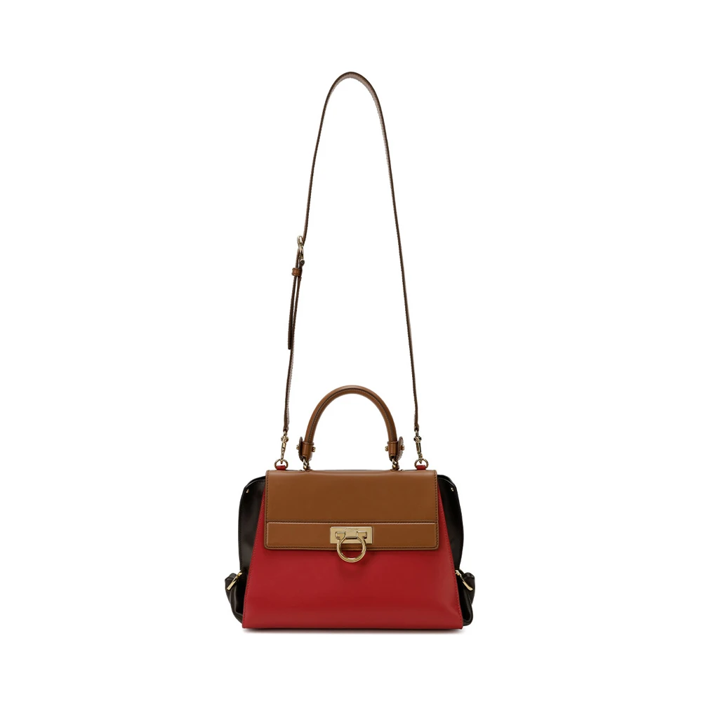 SALVATORE FERRAGAMO 红色女士斜挎包 21-E530-593701 商品