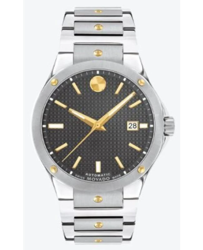 商品Movado|Movado SE Grey Dial Steel Men's Watch 0607552,价格¥11687,第1张图片