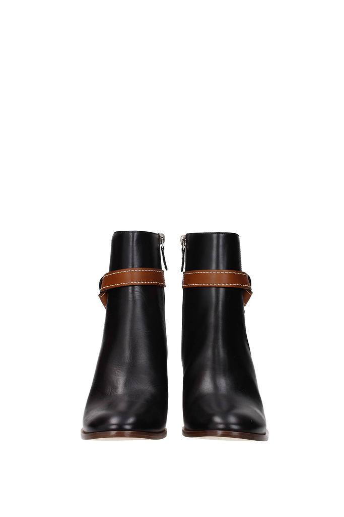 商品Loewe|Ankle boots Leather Black Brown,价格¥2852,第5张图片详细描述