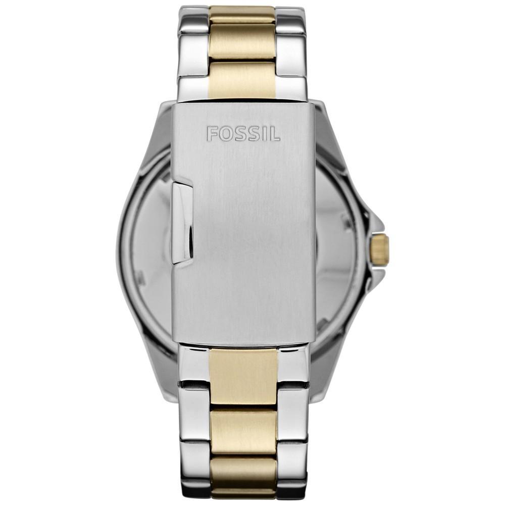 商品Fossil|Women's Riley Two Tone Stainless Steel Bracelet Watch 38mm,价格¥524,第6张图片详细描述