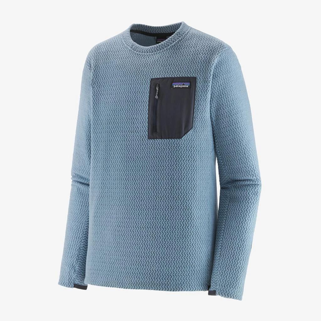 商品Patagonia|Jersey Ms R1 Air Crew - Light Plume Gray,价格¥1238,第1张图片