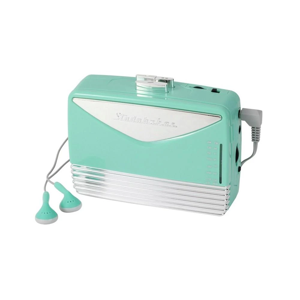 商品Studebaker|SB3650TS Walkabout Personal Stereo Cassette Player with AM/FM Radio,价格¥261,第1张图片