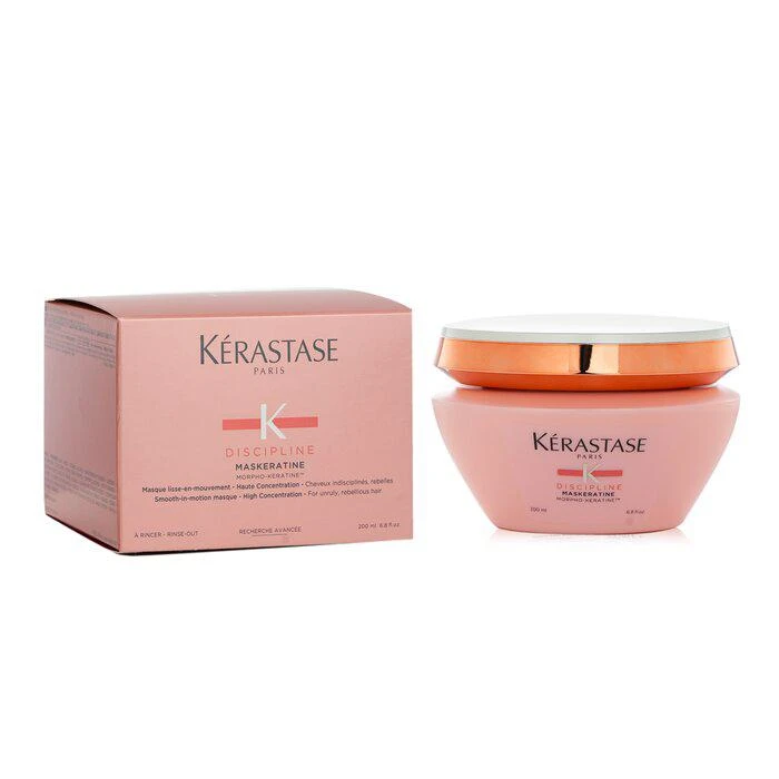 商品Kérastase|卡诗 黛丝逸柔护效霜发膜 保湿滋润顺滑抗毛躁Smooth-in-MotionMasque 200ml/6.8oz,价格¥387,第2张图片详细描述