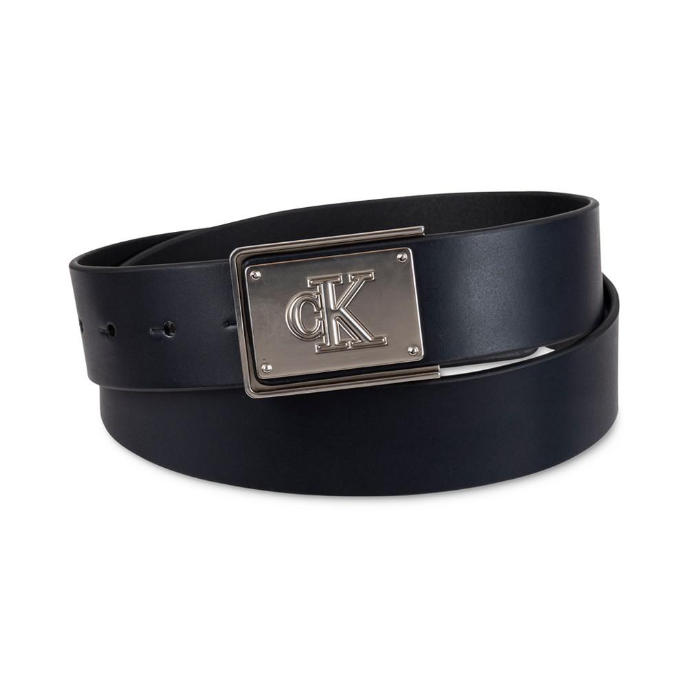 Men's CK Plate Plaque Belt商品第1张图片规格展示