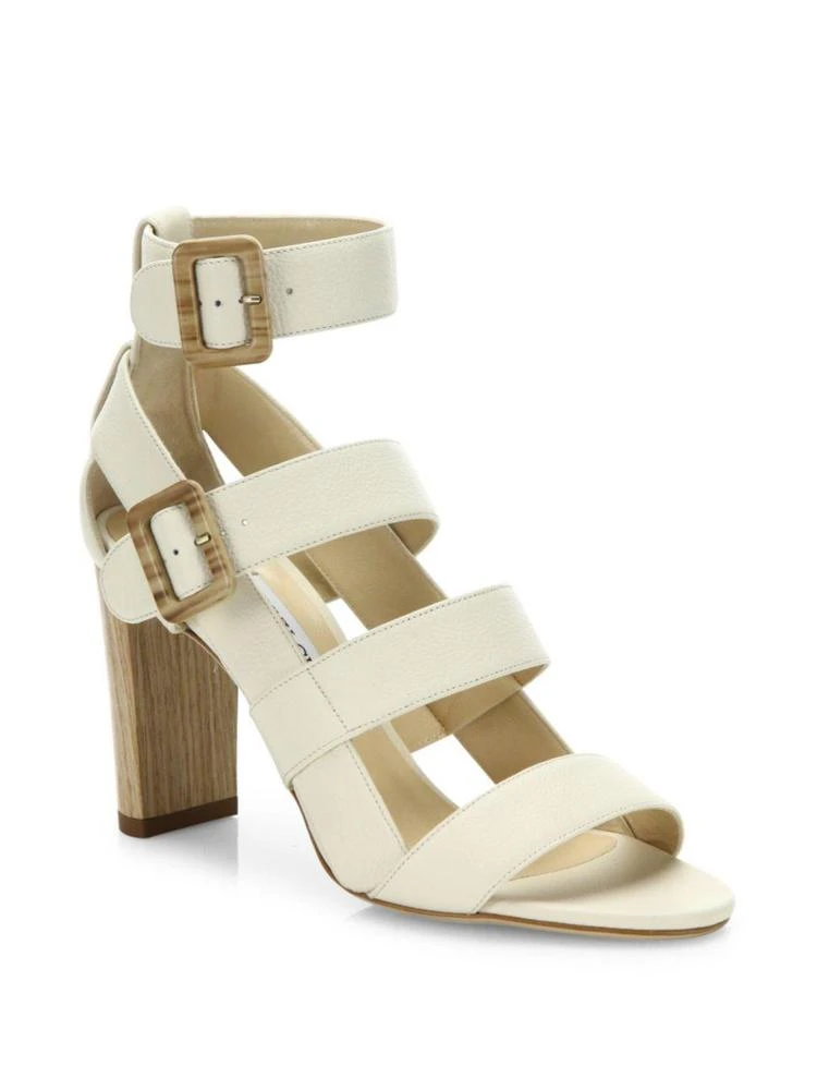 商品Jimmy Choo|Maya Strappy Leather Sandals,价格¥2623,第1张图片