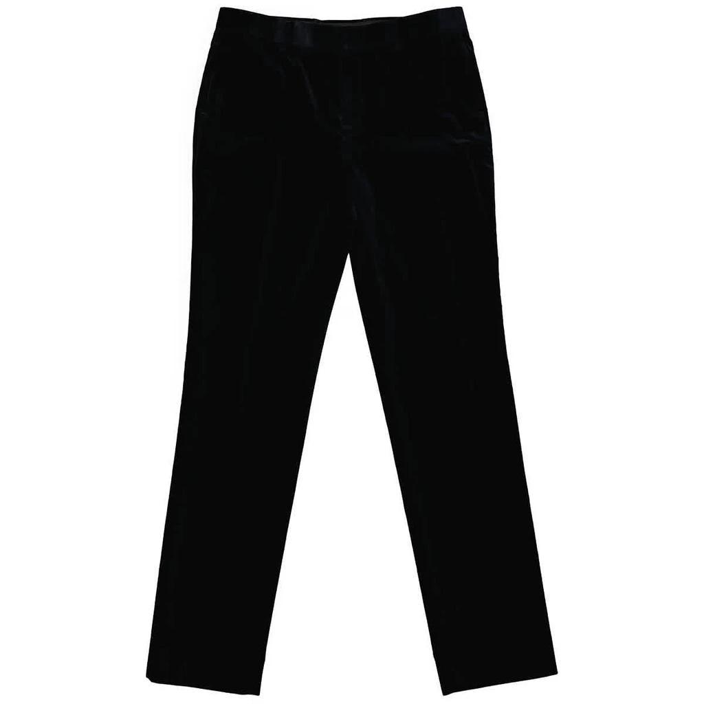商品Burberry|Boys Ink Blue Velvet Trousers,价格¥1023,第1张图片