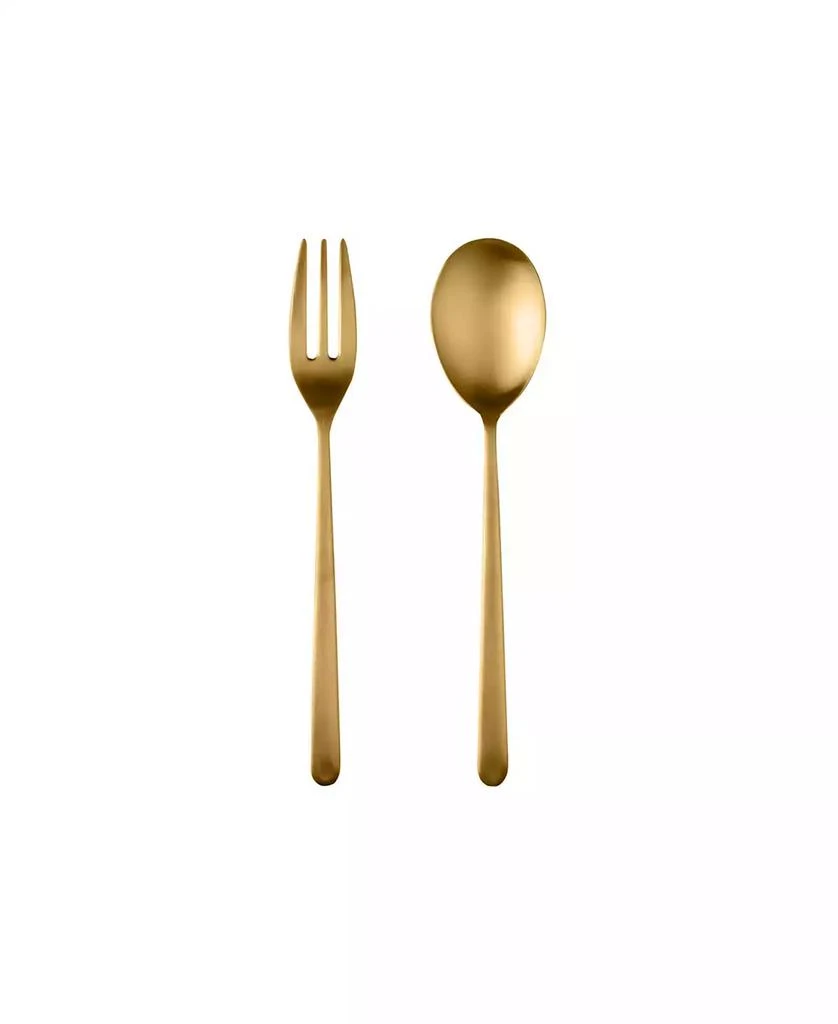 商品Mepra|Linea Ice Oro Serving Set, 2 Piece,价格¥1414,第1张图片