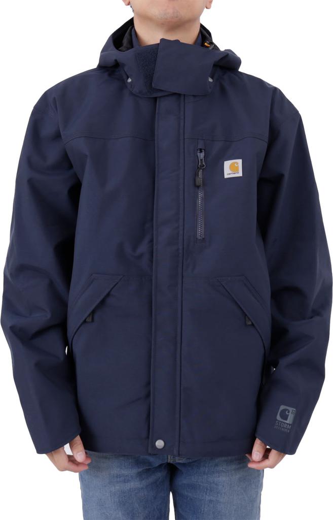 (J162) Shoreline Waterproof Breathable Jacket - Navy商品第1张图片规格展示