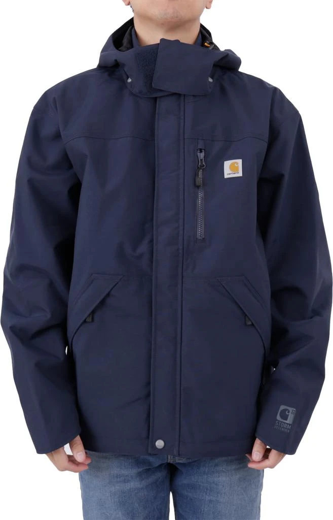 商品Carhartt|(J162) Shoreline Waterproof Breathable Jacket - Navy,价格¥767,第1张图片