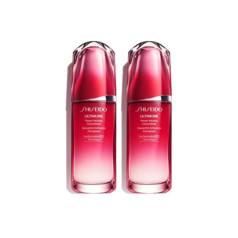 商品Shiseido|【2件包邮装】SHISEIDO/资生堂 红妍肌活精华露 红腰子 75ml*2,价格¥1216,第1张图片