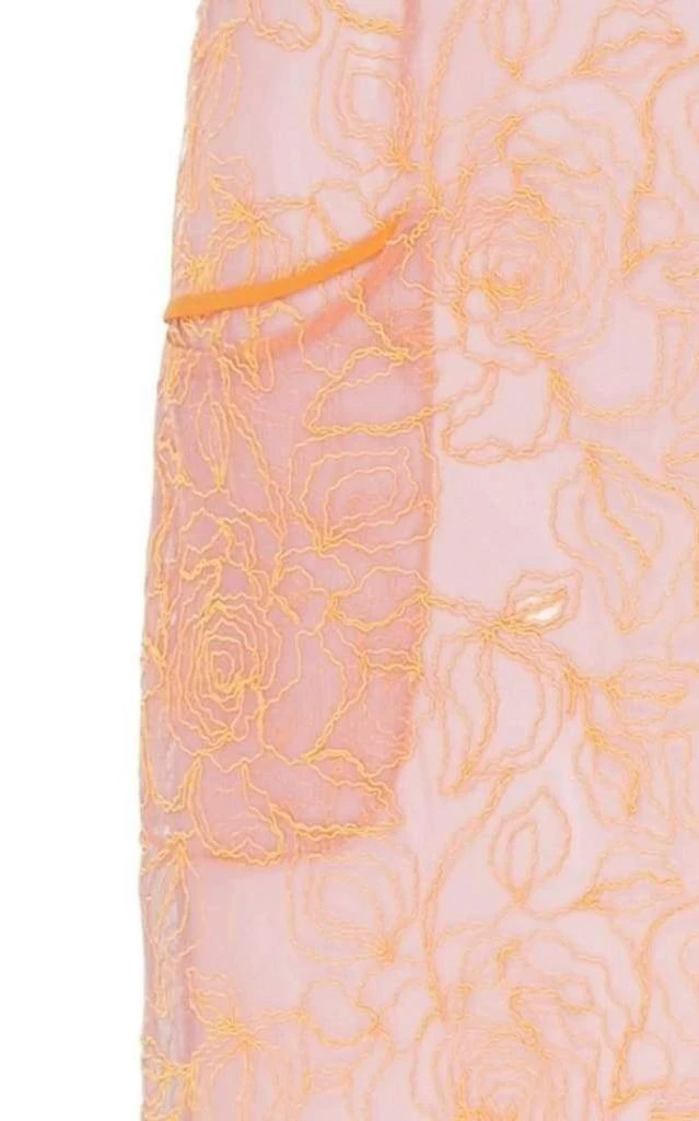 商品Jacquemus|La Robe Lavandou Chiffon Midi Dress,价格¥5111,第4张图片详细描述