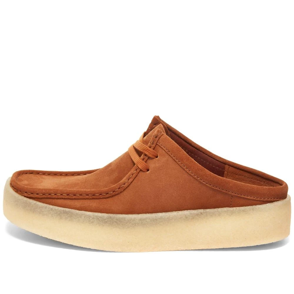 商品Clarks|Clarks Originals Wallabee Cup Mule,价格¥757,第2张图片详细描述