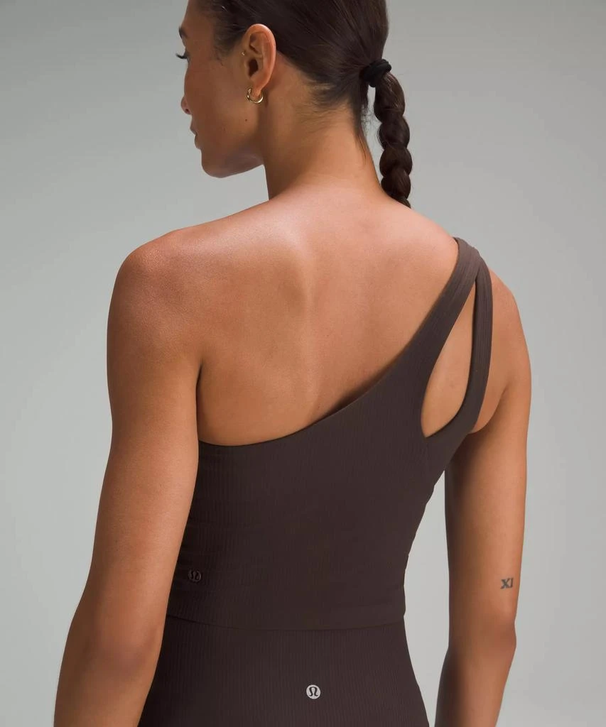 商品Lululemon|Ribbed Nulu Asymmetrical Yoga Tank Top *Light Support, A/B Cup,价格¥240,第5张图片详细描述