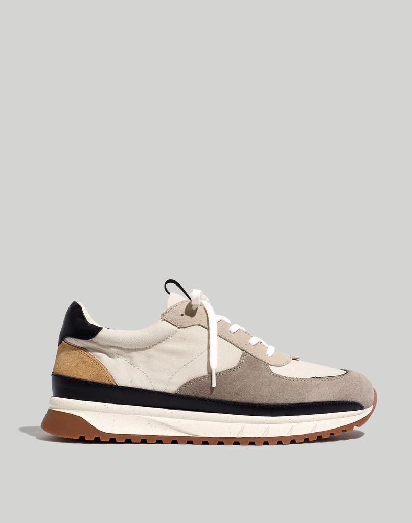 商品Madewell|Kickoff Trainer Sneakers in (Re)sourced Canvas and Suede,价格¥597,第1张图片