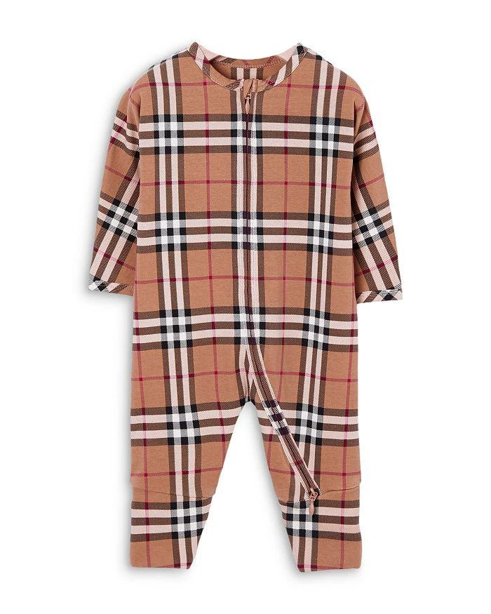 商品Burberry|Unisex Check Stretch Cotton Two-Piece Gift Set - Baby,价格¥1430,第2张图片详细描述