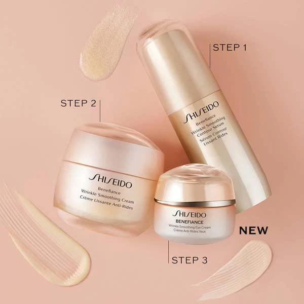 商品Shiseido|Shiseido Benefiance Wrinkle Smoothing Eye Cream 15ml,价格¥792,第5张图片详细描述