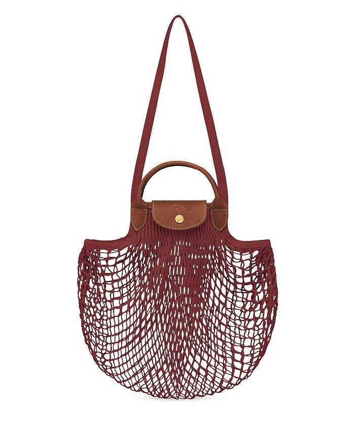 商品Longchamp|Le Pliage Filet Large Knit Bag,价格¥899,第1张图片