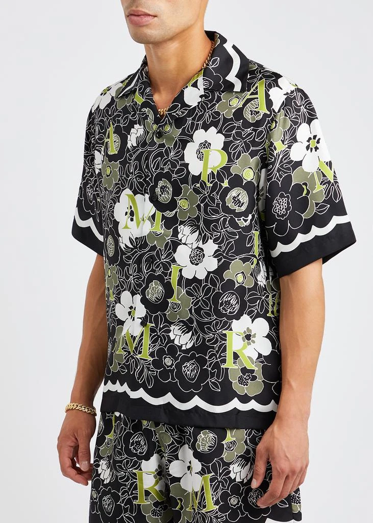 商品AMIRI|Floral-print silk-twill shirt,价格¥4099,第2张图片详细描述