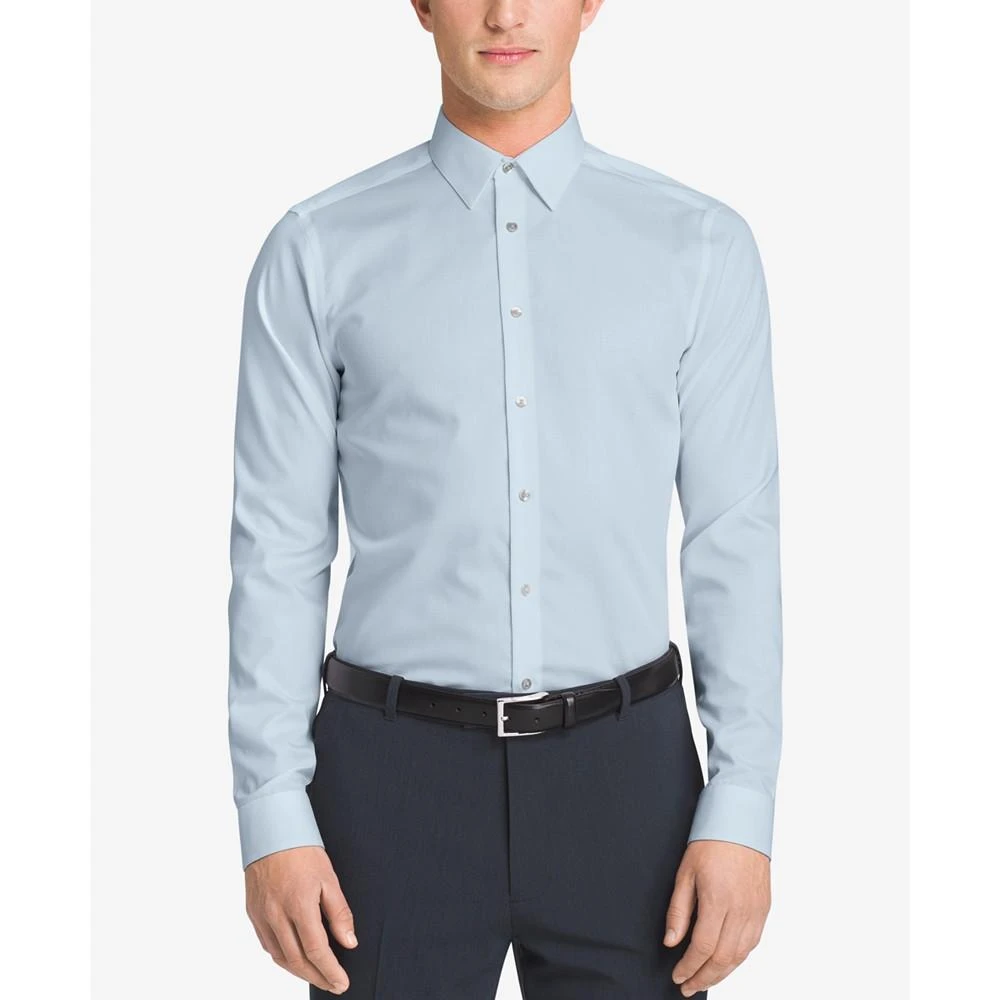 商品Calvin Klein|男士修身免烫人字纹衬衫,价格¥428,第2张图片详细描述