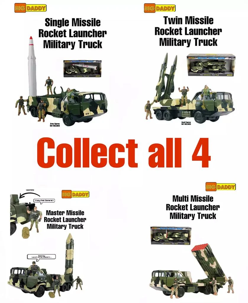 商品Big Daddy|Big-Daddy Army Series Single Long-Range Missile,价格¥149,第5张图片详细描述