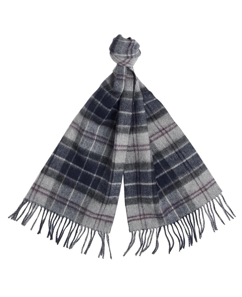 商品Barbour|Check Pattern Fringed Edge Scarf,价格¥979,第1张图片