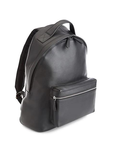 商品ROYCE New York|Pebbled Leather Laptop Backpack,价格¥3293,第4张图片详细描述