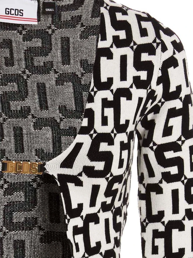 商品GCDS|GCDS Monogram Jacquard Mini Cardigan,价格¥1703,第3张图片详细描述