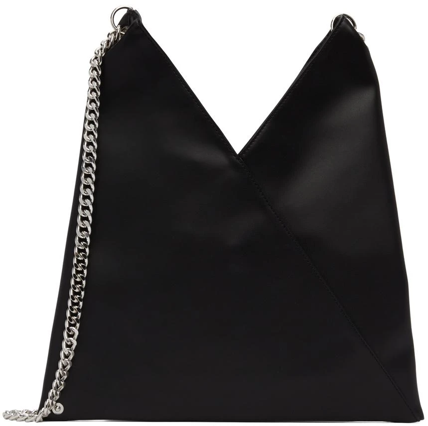 商品MAISON MARGIELA|Black Triangle Shoulder Bag,价格¥2729,第1张图片