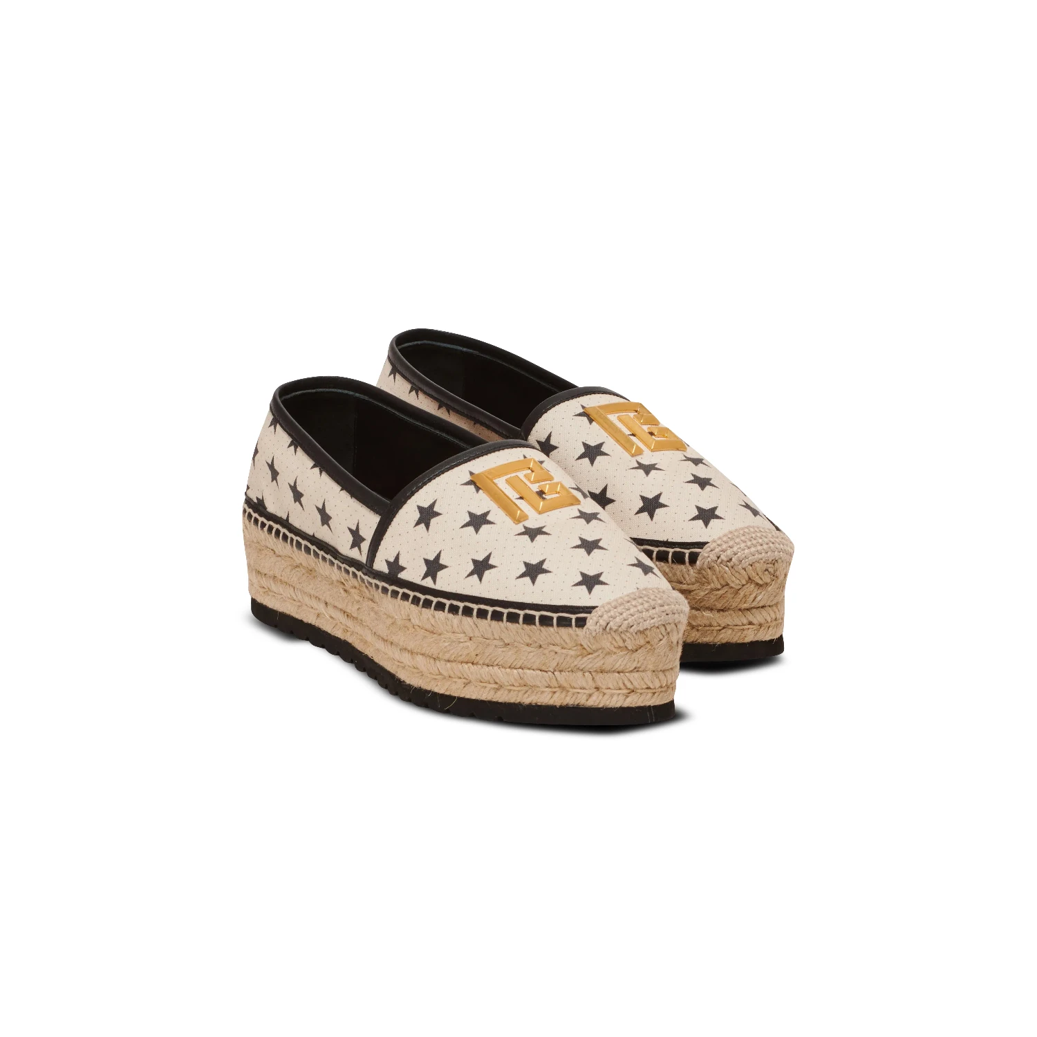 【预售】 巴尔曼 24秋冬 女士 厚底鞋 ESPADRILLES ALEX IMPRIMÉ ÉTOILES CN1UG866TEPCEJW 商品