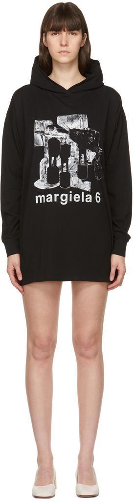商品MAISON MARGIELA|Black Oversized Graphic Dress,价格¥841,第1张图片