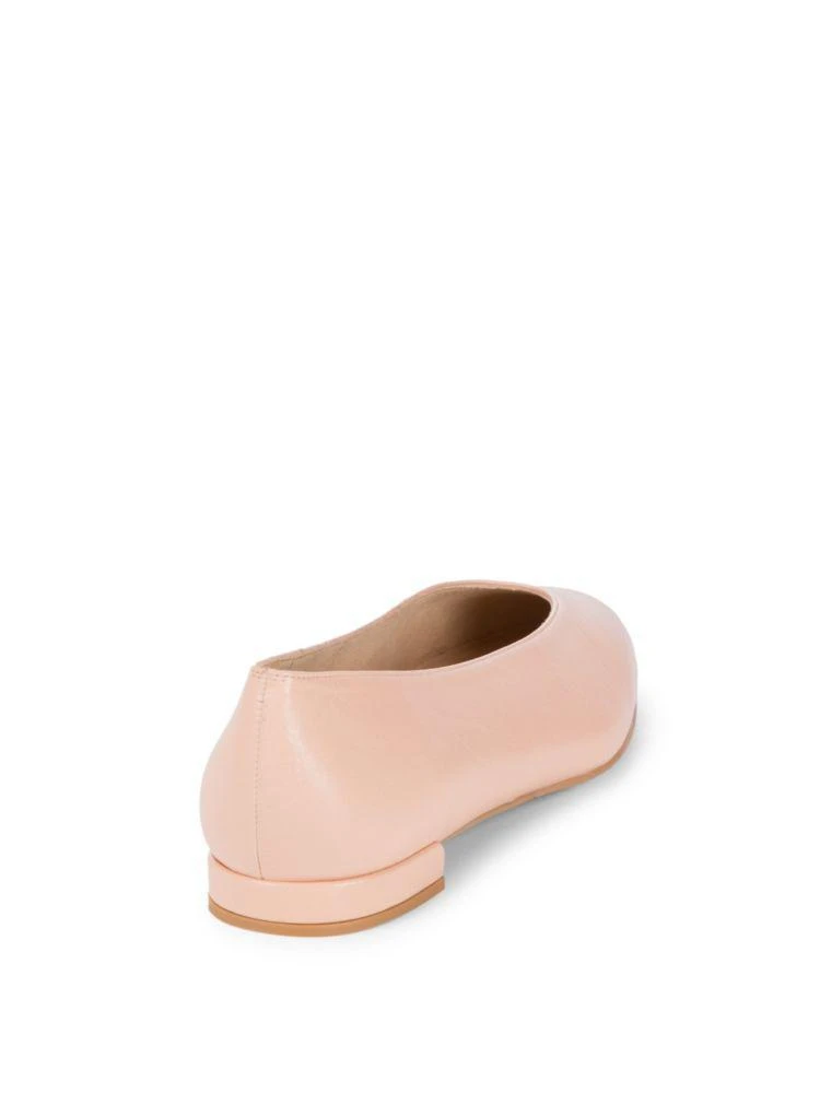 商品Stuart Weitzman|Chicflat Leather Ballet Flats,价格¥1026,第2张图片详细描述