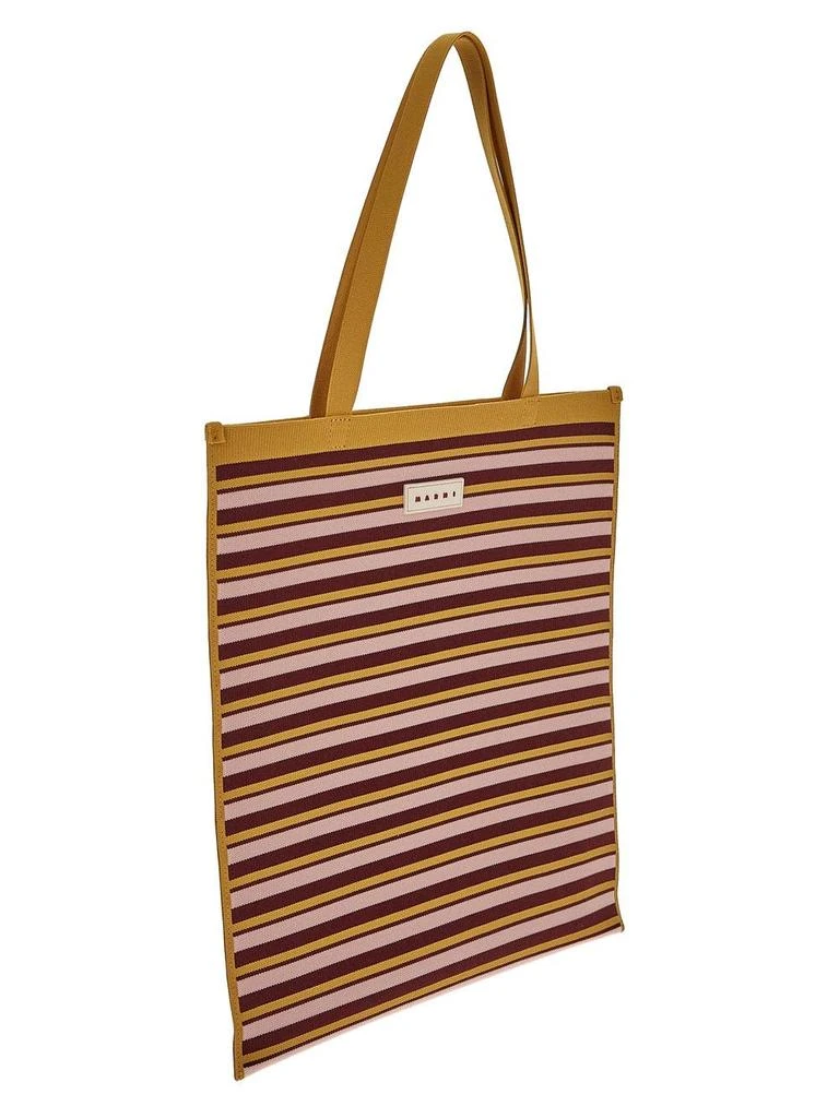 商品Marni|Jacquard Stripe Flat Tote,价格¥3980,第2张图片详细描述