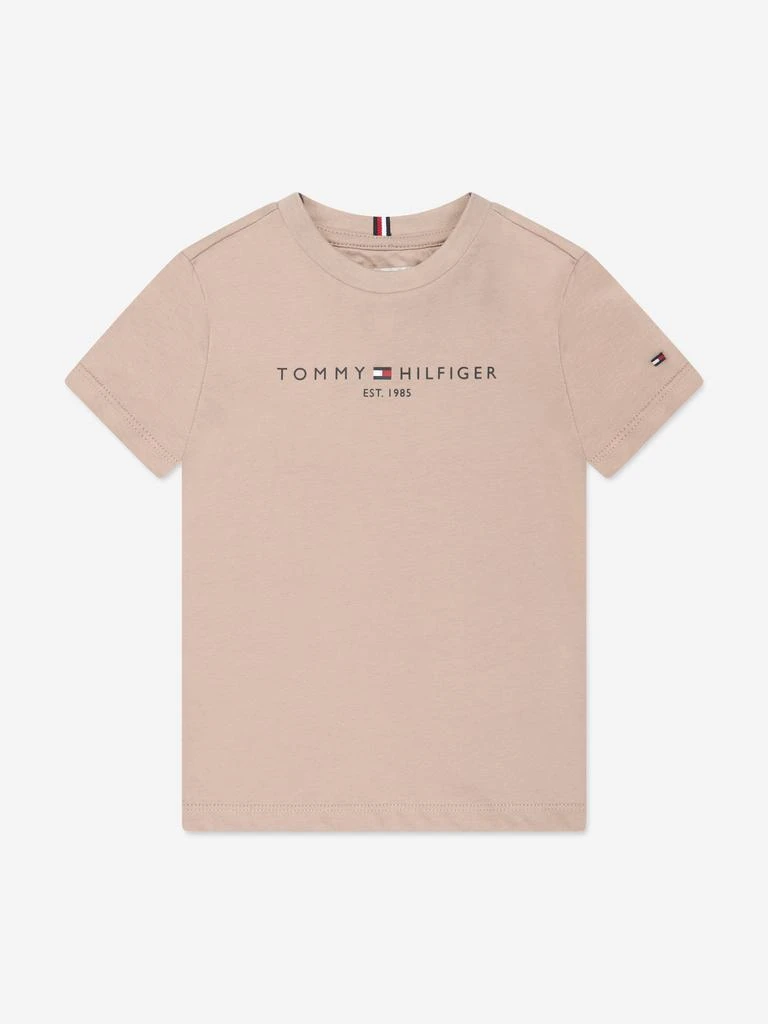 商品Tommy Hilfiger|Kids Essential T-Shirt in Beige,价格¥80,第1张图片