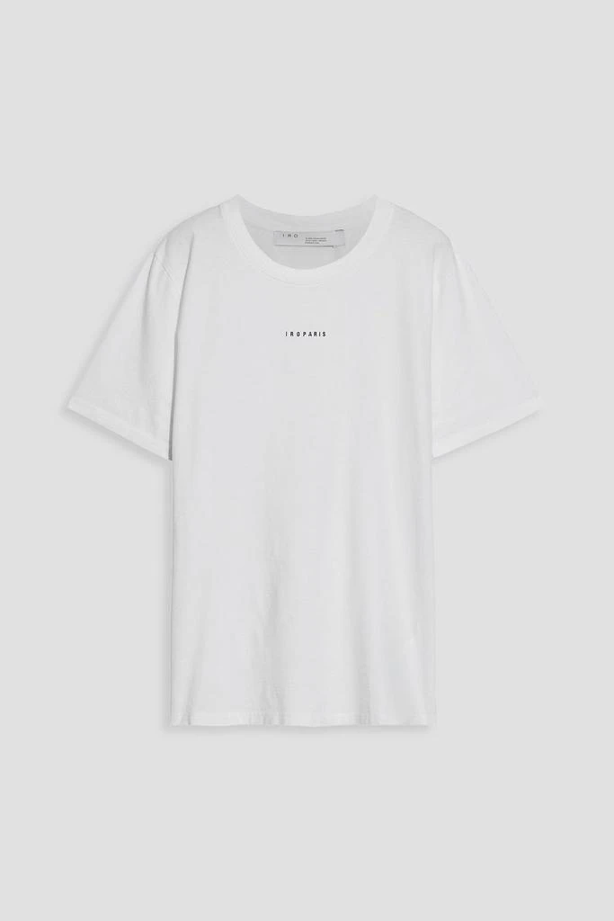 商品IRO|Perry cotton-jersey T-shirt,价格¥226,第1张图片